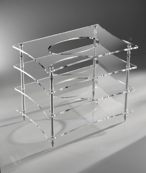 Quadraspire Reference Acrylic Rack Table Component Stand