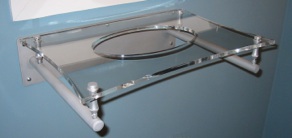 Quadraspire Reference Acrylic Wall Mount Shelf Ultimate Linn LP12 Wall Mount